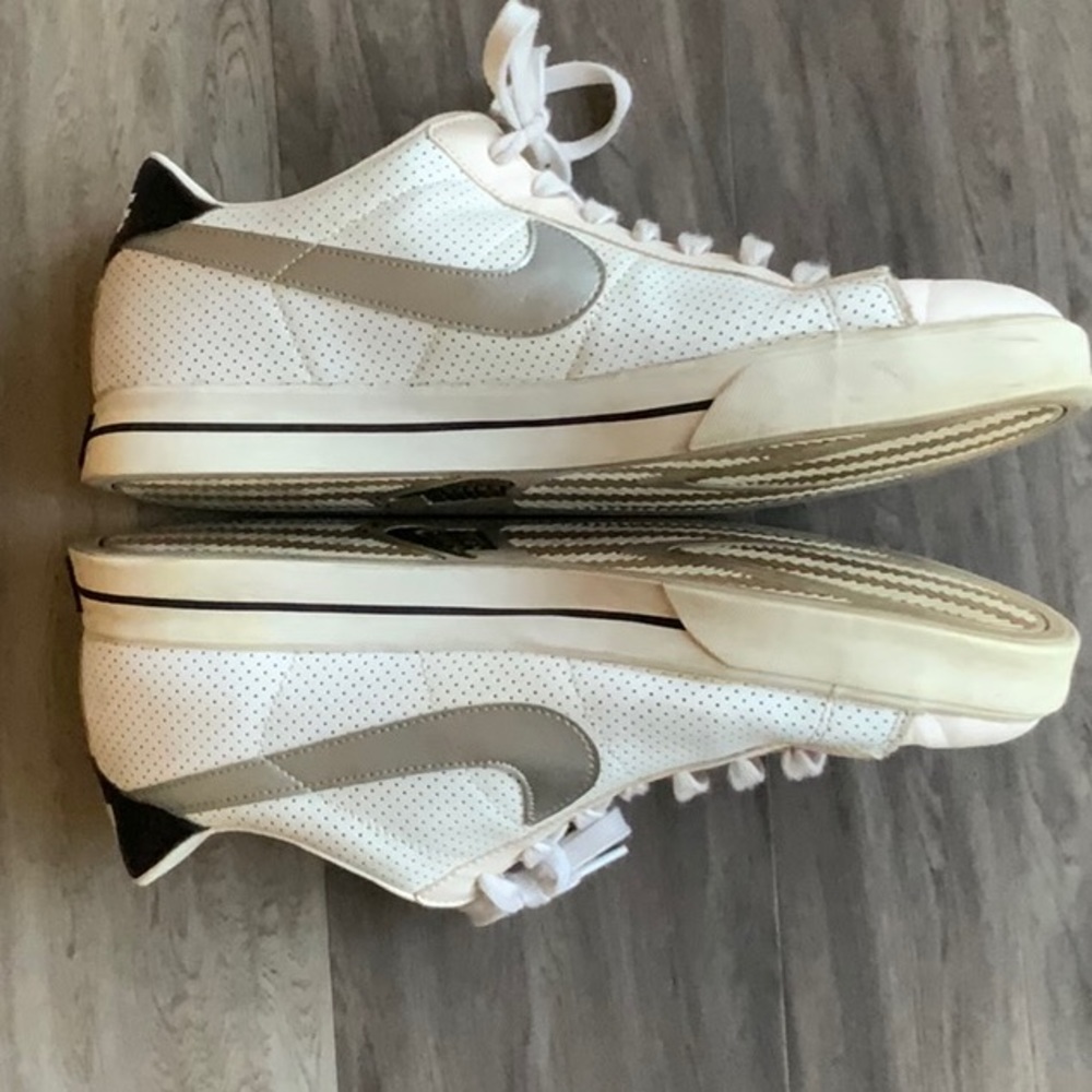 Nike Men's 318333-106 Casual Classic Athletic Sneaker Shoes White/Gray Size 13 - Picture 4 of 4